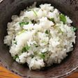 クレソンの塩昆布ご飯