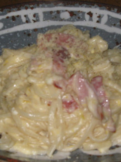 うどんかるぼな~ら-レシピのメイン写真