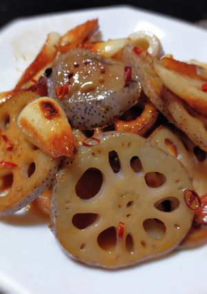 ちくわとレンコンの甘辛炒め-レシピのメイン写真