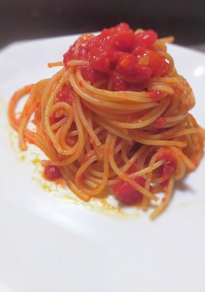 カプリチョーザ風トマトソースのパスタ-レシピのメイン写真