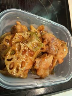 鶏肉と長ネギレンコン甘酢-レシピのメイン写真