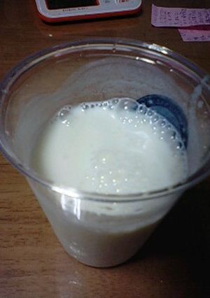 超簡単！牛乳でなんちゃって飲むヨーグルト-レシピのメイン写真
