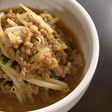 もやしの肉味噌炒め