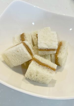 離乳食後期に♪バナナきな粉サンドイッチ-レシピのメイン写真