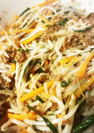 簡単！レンチン野菜そぼろ-レシピのメイン写真