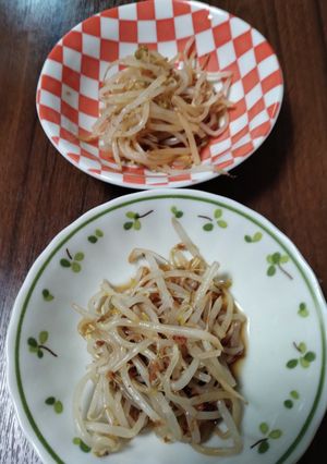 レンジで作れるもやしのおかか和え-レシピのメイン写真