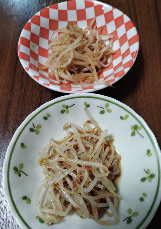 レンジで作れるもやしのおかか和え-レシピのメイン写真