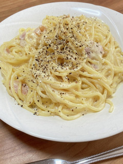 マルチポットを使って カルボナーラ-レシピのメイン写真