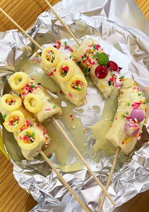子どもと一緒にクッキング♡チョコバナナ-レシピのメイン写真
