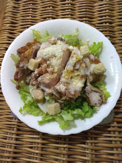 シーザーサラダ丼-レシピのメイン写真