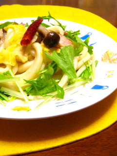 ぺペロンチーノ風焼うどん✿-レシピのメイン写真