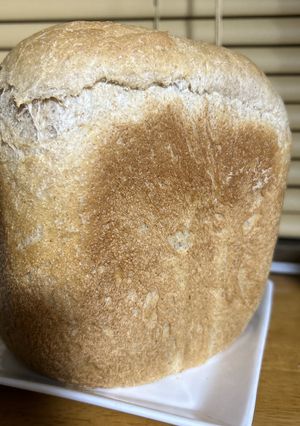 (HB)早焼き全粒粉食パン-レシピのメイン写真