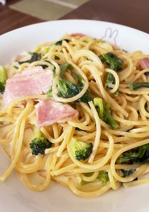 【計らない。包丁いらない】クリームパスタ-レシピのメイン写真
