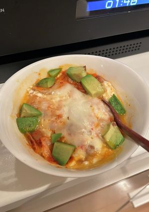 ダイエット中豆腐キムチ納豆-レシピのメイン写真