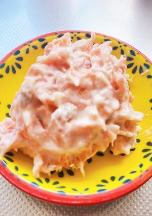 混ぜるだけ!ごはんがススム鮭マヨ-レシピのメイン写真