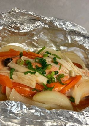 鮭のホイル焼き-レシピのメイン写真