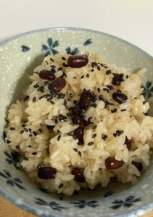 お母さんのお赤飯-レシピのメイン写真