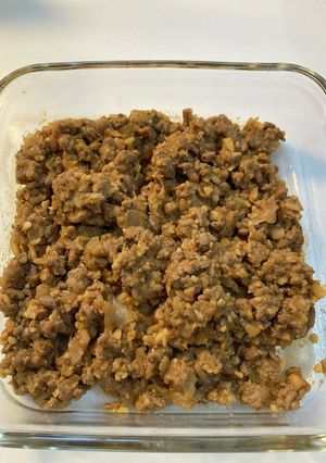 うちのタコライス、大豆いり-レシピのメイン写真