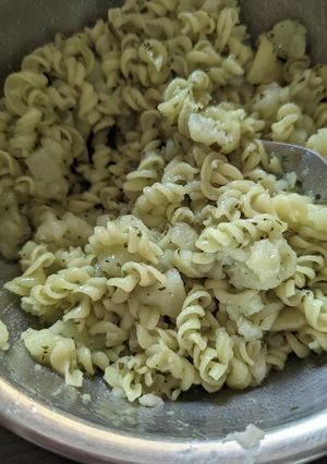 バジル☆マカロニポテトサラダ-レシピのメイン写真