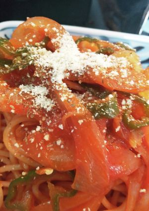 カンタンで美味しい！シーフードナポリタン-レシピのメイン写真