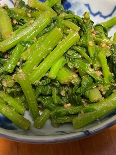 菜花の簡単胡麻和え-レシピのメイン写真