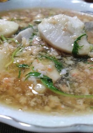 海老芋カニ身あんかけ-レシピのメイン写真