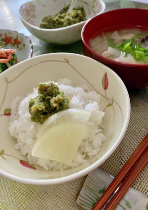 春の香りの朝ご飯♪-レシピのメイン写真