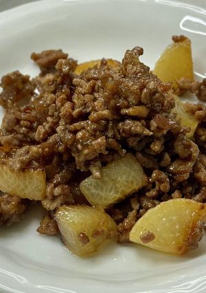 とろとろバカうま!ひき肉大根!-レシピのメイン写真