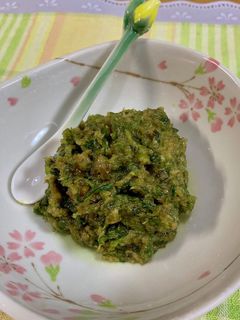 我が家のふきのとう味噌♪-レシピのメイン写真