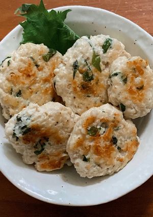 ワンパン鶏ミンチとえのきのハンバーグ-レシピのメイン写真