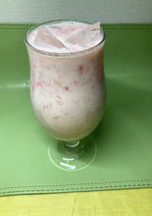 グレープフルーツとバナナのスムージー-レシピのメイン写真
