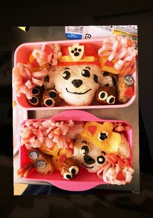 パウパトロールキャラ弁-レシピのメイン写真