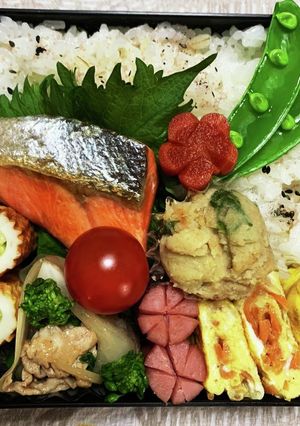 3/11 ﾖｯﾁｬﾝ☆ 和弁当-レシピのメイン写真