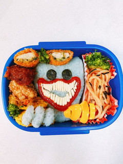 簡単TVから飛び出たハギーワギーキャラ弁-レシピのメイン写真