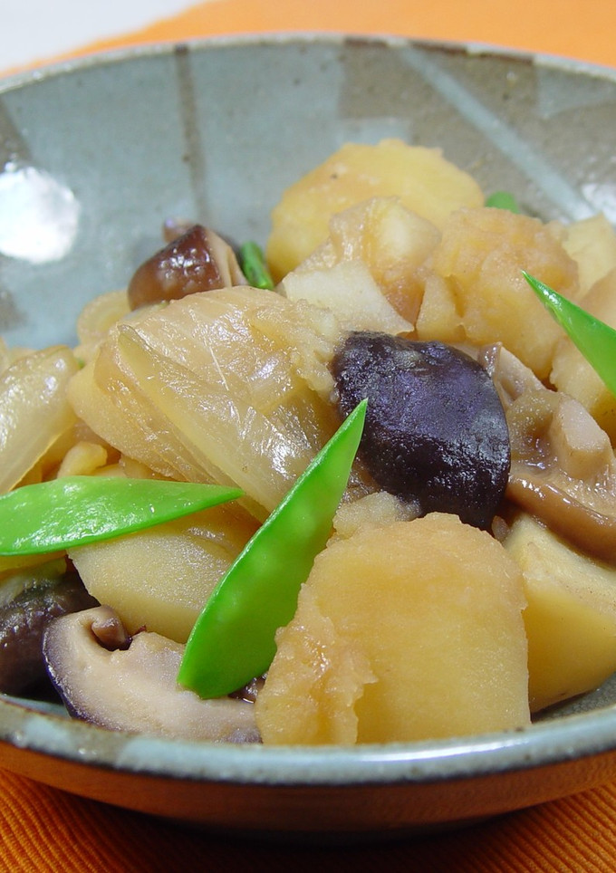 じゃがいもと玉ねぎの煮物-レシピのメイン写真