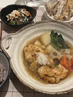 調味料めんつゆのみ!鶏むね肉のみぞれ煮 -レシピのメイン写真
