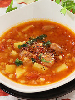 食べるスープ*もち麦のミネストローネ-レシピのメイン写真