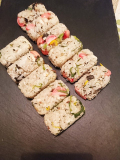 ラディッシュのぬか漬け入り混ぜご飯-レシピのメイン写真