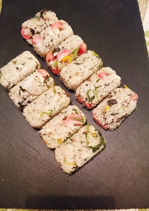 ラディッシュのぬか漬け入り混ぜご飯-レシピのメイン写真