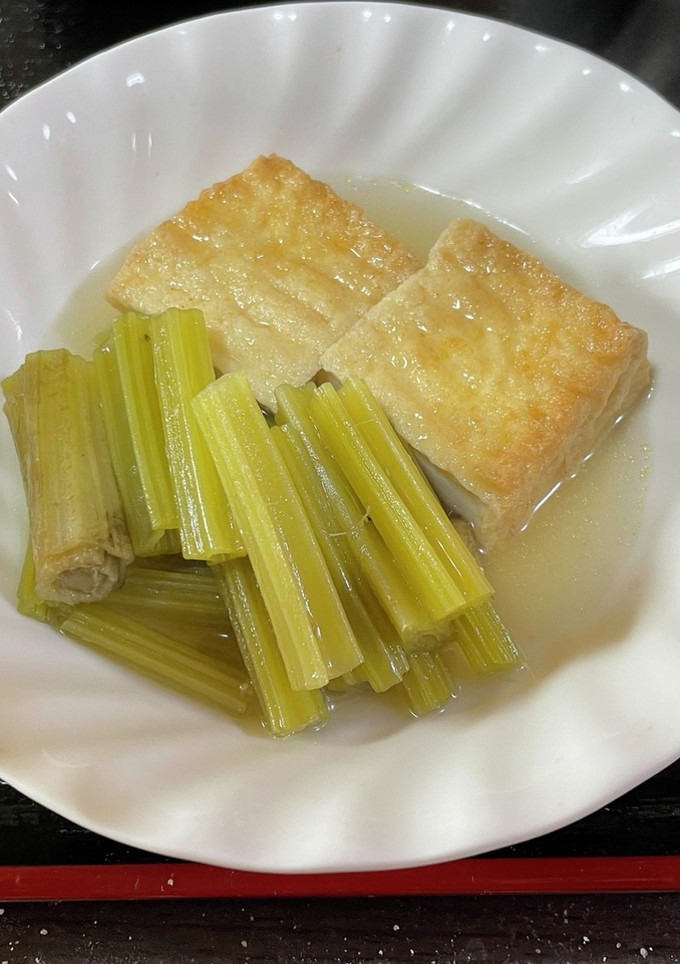 旬の優しい味わい♪若ごぼうと厚揚げの煮物-レシピのメイン写真