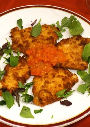 鶏むね肉のコートレッタ-レシピのメイン写真