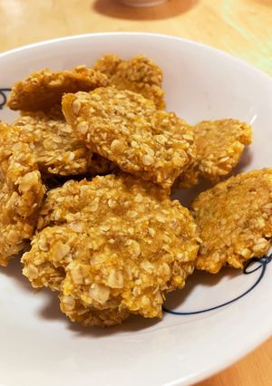 焼き芋オートミールクッキー-レシピのメイン写真
