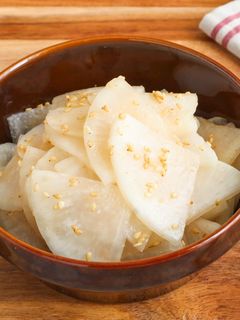 やみつき♡大根の梅ごまナムル-レシピのメイン写真