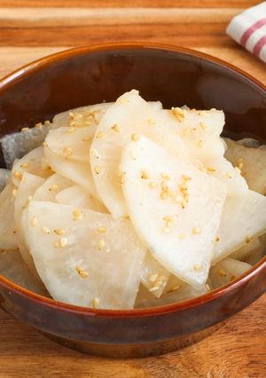 やみつき♡大根の梅ごまナムル-レシピのメイン写真