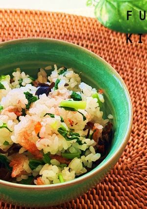 混ぜ菜飯-レシピのメイン写真