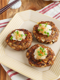 いわしの蒲焼き缶で簡単おろしつくね-レシピのメイン写真