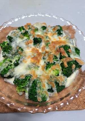簡単！　ブロッコリーのチーズ焼き-レシピのメイン写真