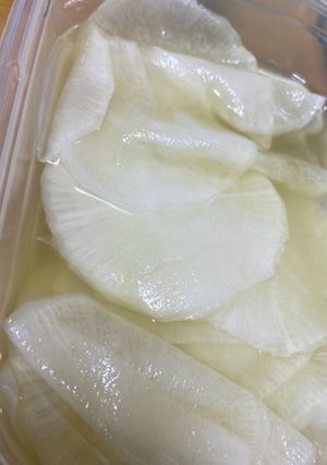 大根の甘酢漬け　サンム　-レシピのメイン写真