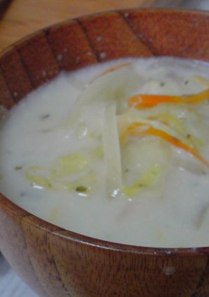 朝食用パンに合うミルクスープ-レシピのメイン写真