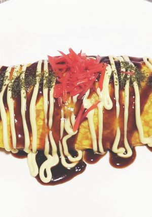 超簡単！豚バラと余った野菜でとん平焼き！-レシピのメイン写真